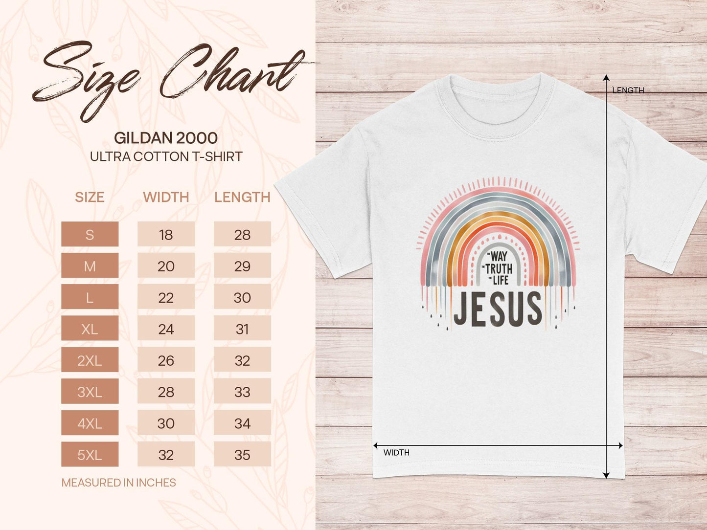 Way Truth Life Jesus T-Shirt, Christian Rainbow Shirt, Religious Tee, Inspirational Clothing, Faith Based Gift Idea, Trendy Graphic T-Shirt