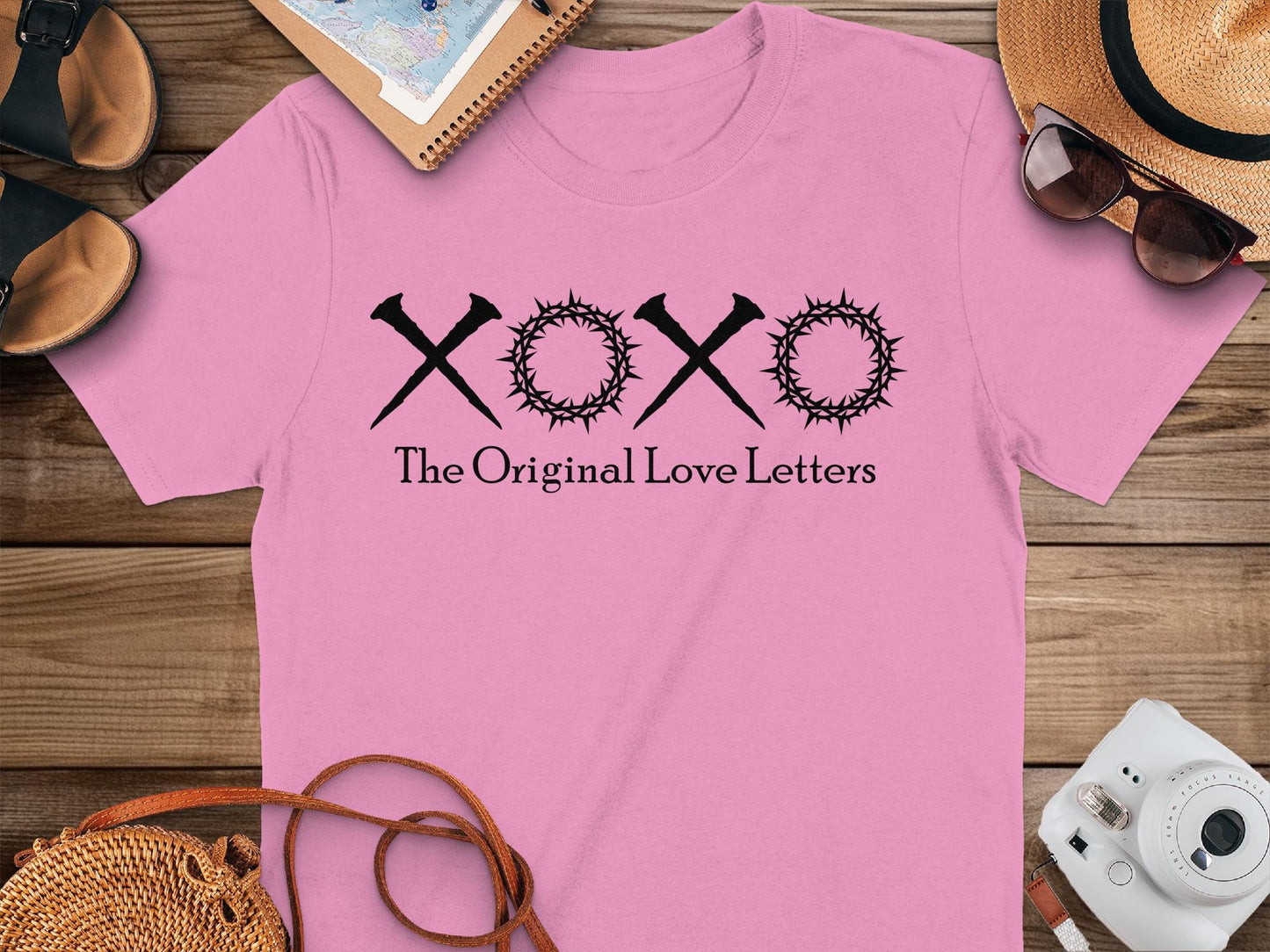 XOXO The Original Love Letters T-Shirt, Christian Tee, Jesus Love Shirt, Faith Based Apparel, Religious Shirt, Inspirational Tshirt