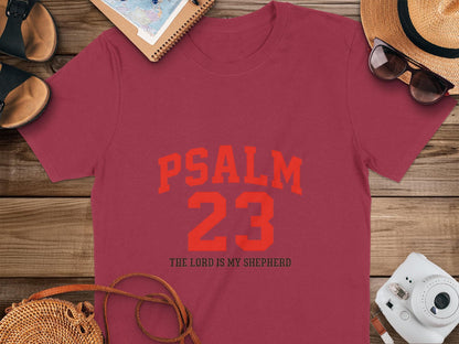 Psalm 23 T-Shirt, Religious Shirt, Christian Gift, Bible Verse Shirt, The Lord is my Shepherd Tee, Faith Based Apparel