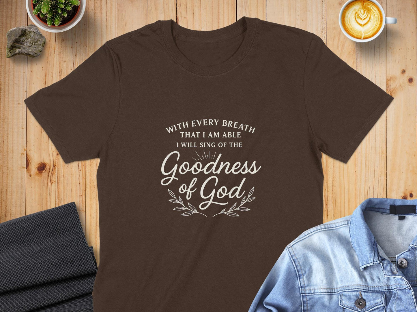 Goodness of God T-Shirt, Christian Apparel, Religious Clothing, Faith Based Gift, Inspirational Shirt, Bible Verse, God's Love, TShirt