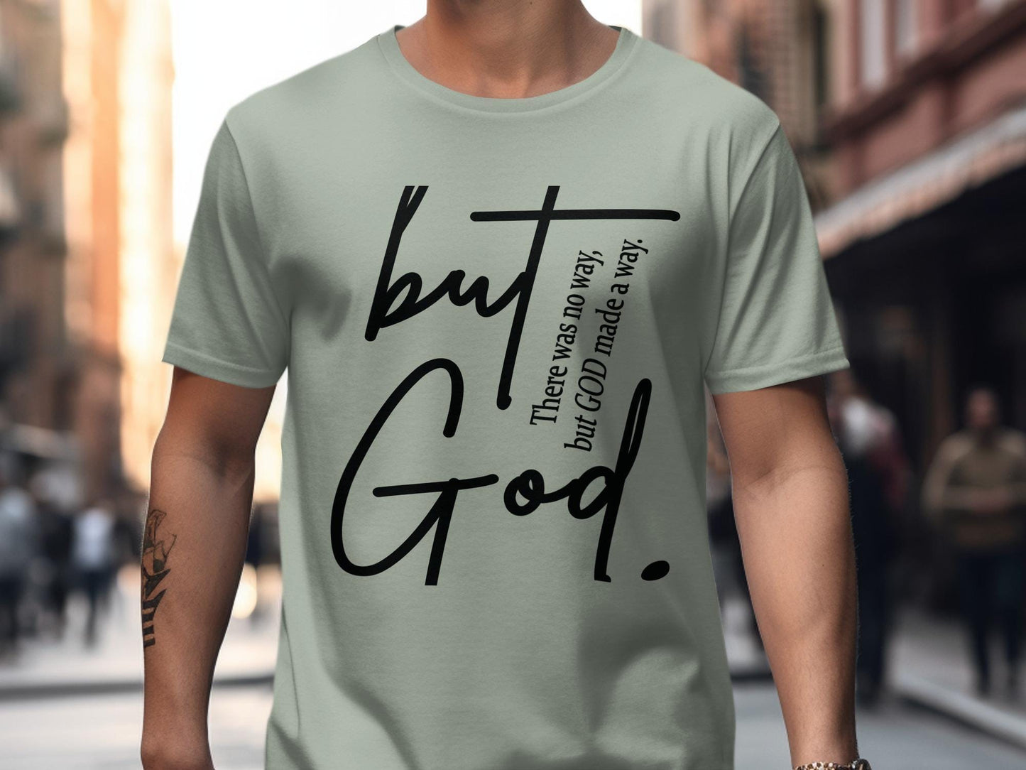 But God T-Shirt, Christian Tee, Faith Based Shirt, Inspirational Gift, Religious Apparel, Unique Design, Trendy Top, Statement T-Shirt