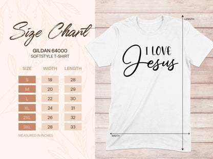 I Love Jesus T Shirt, Religious Shirt, Christian Tee, Faith Based Apparel, Gift for Christian, Trendy Graphic Tee, Inspirational Shirt