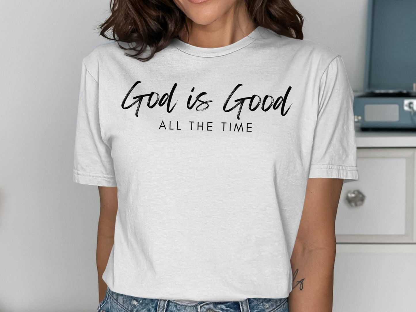 God is Good T-Shirt, Christian Tee, Religious Shirt, Faith Based, Inspirational Gift, Trendy Shirt, Blessed Shirt, All The Time Shirt