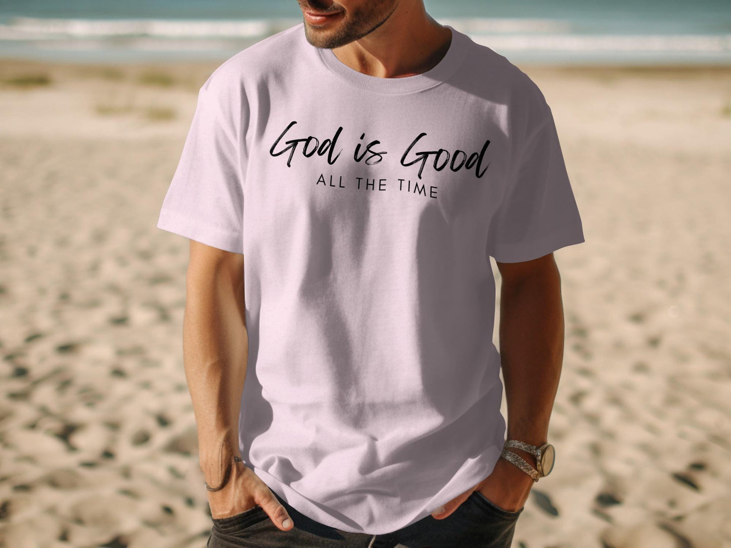 God is Good T-Shirt, Christian Tee, Religious Shirt, Faith Based, Inspirational Gift, Trendy Shirt, Blessed Shirt, All The Time Shirt