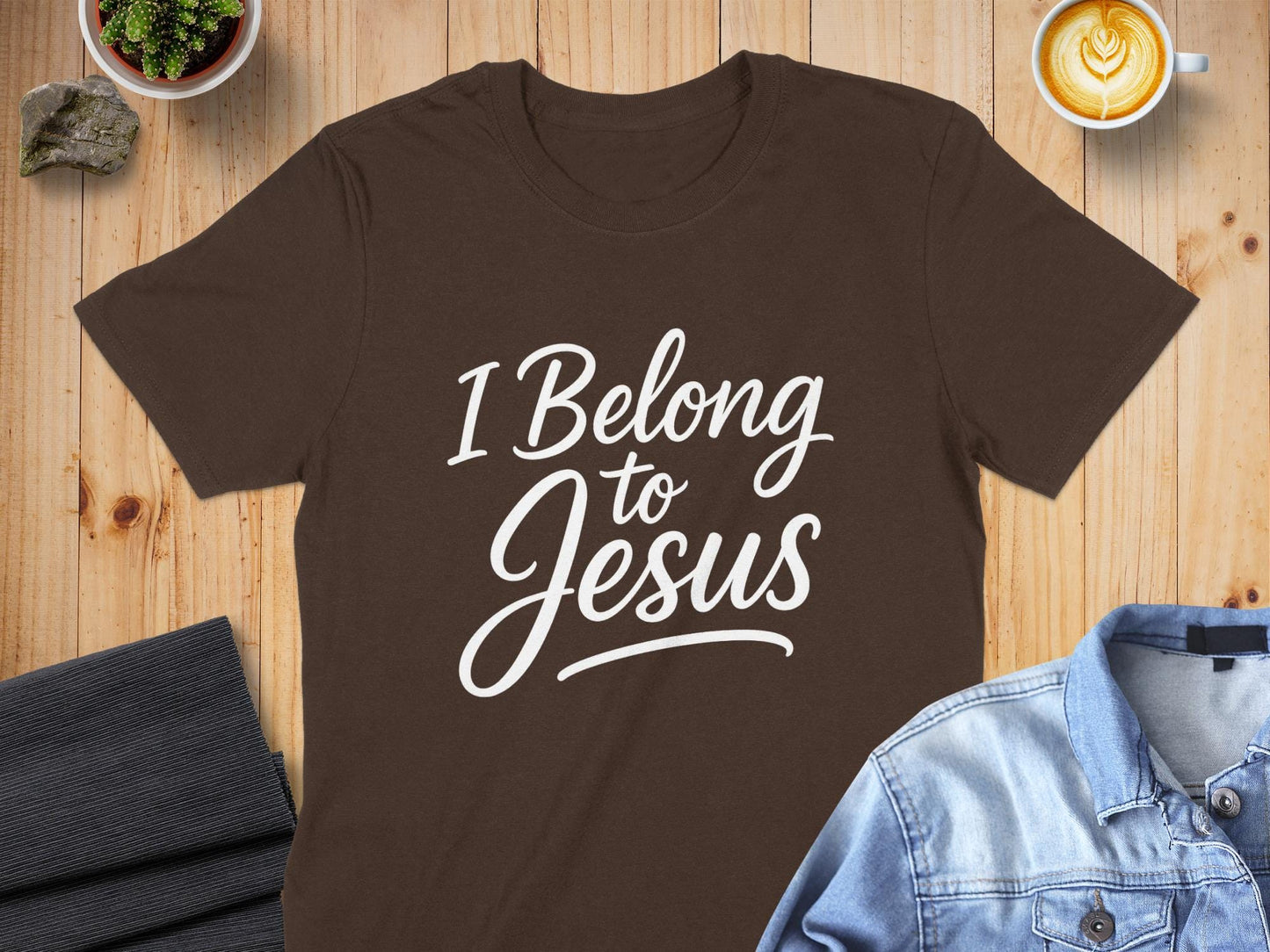 I Belong To Jesus T-Shirt, Christian Apparel, Faith Based Tee, Religious Gift, Inspirational Shirt, Jesus Lover Outfit