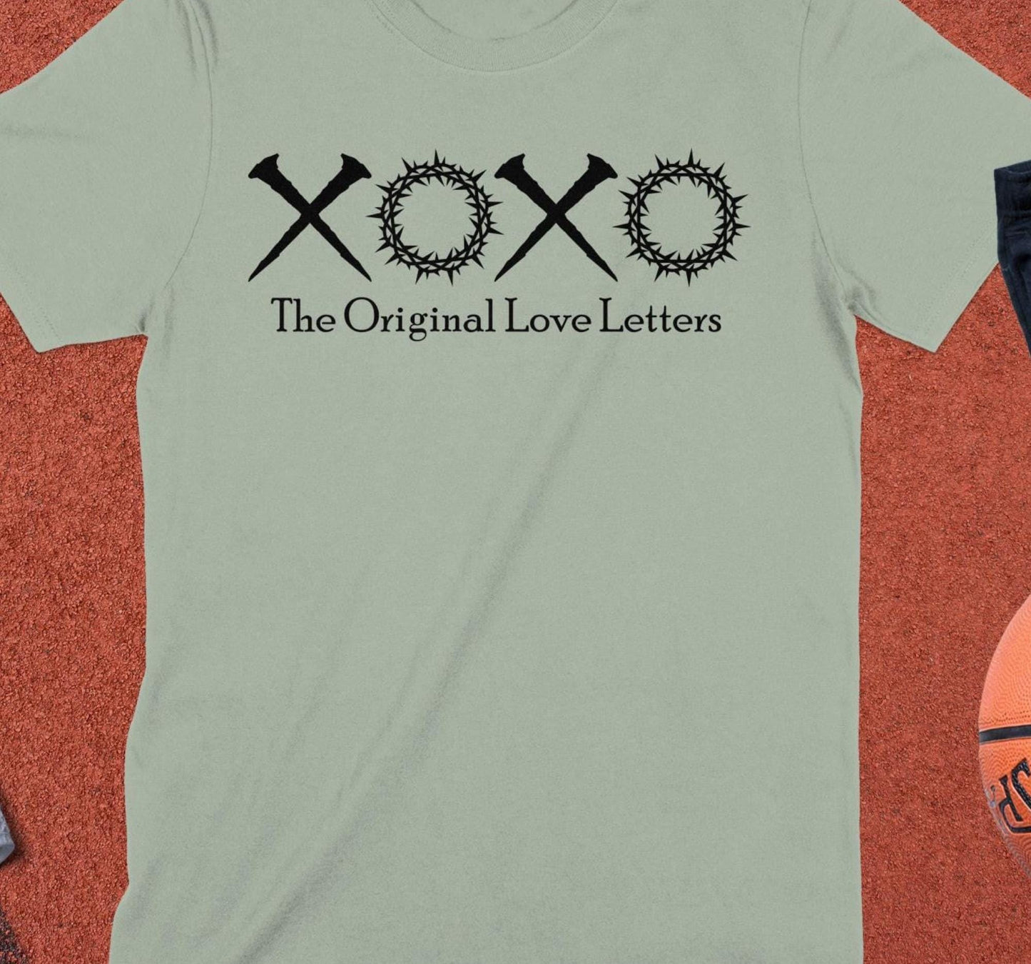 XOXO The Original Love Letters T-Shirt, Christian Tee, Jesus Love Shirt, Faith Based Apparel, Religious Shirt, Inspirational Tshirt