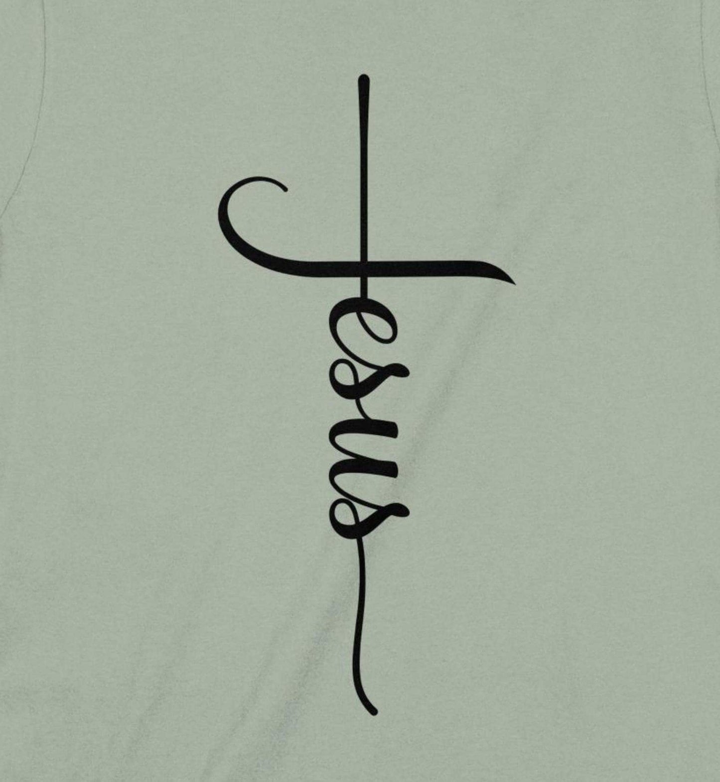 Jesus Cross T-Shirt, Religious Shirt, Christian Apparel, Faith Tee, Gift for Believer, Inspirational Design, Trendy T-Shirt