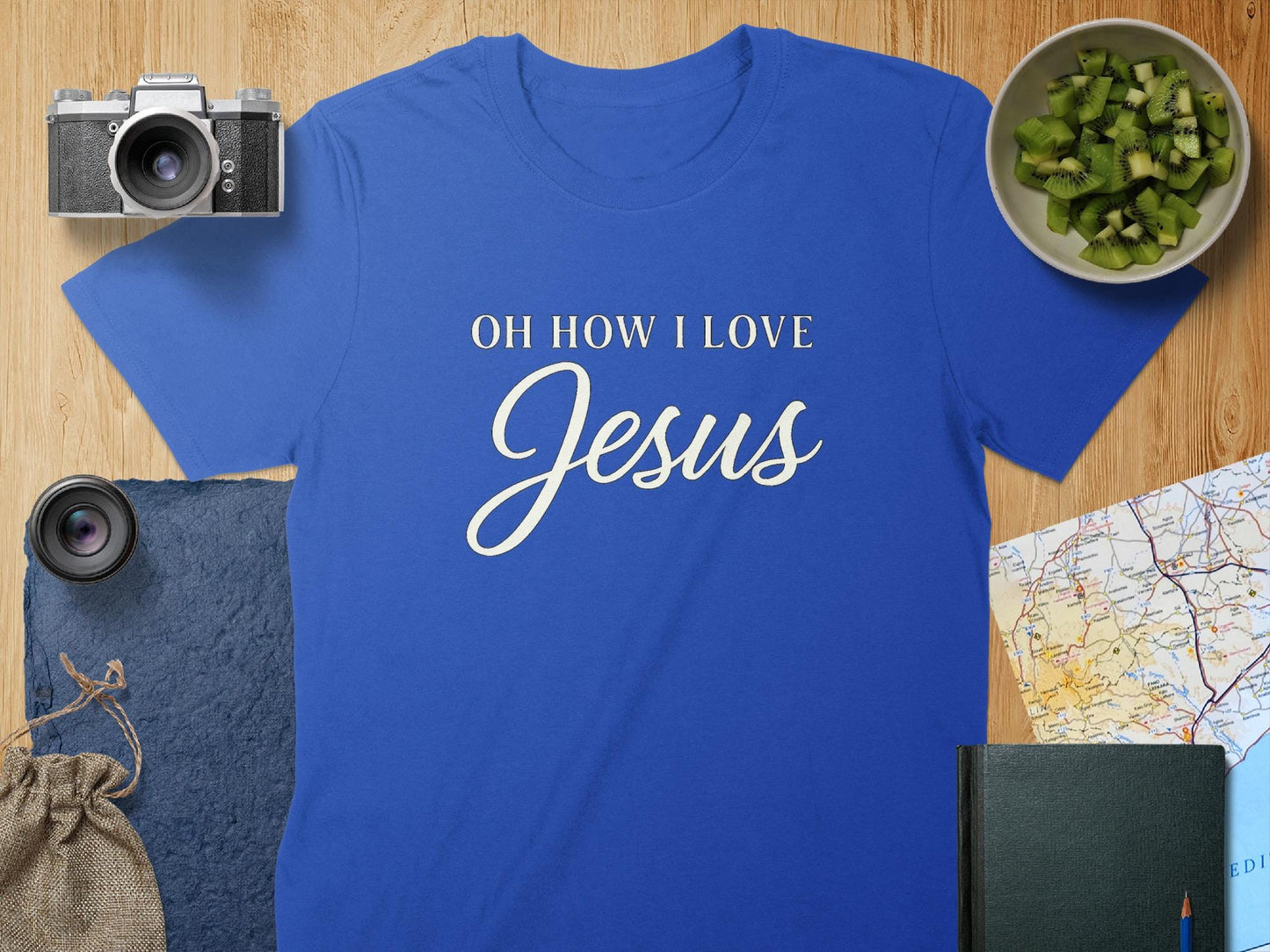 Oh How I Love Jesus T-Shirt, Christian Shirt, Religious Apparel, Faith Inspired, Gift for Believer, Jesus Lover Tee