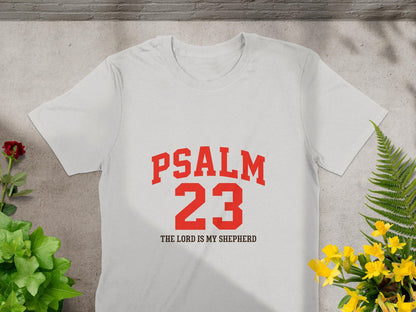 Psalm 23 T-Shirt, Religious Shirt, Christian Gift, Bible Verse Shirt, The Lord is my Shepherd Tee, Faith Based Apparel