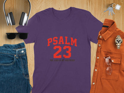 Psalm 23 T-Shirt, Religious Shirt, Christian Gift, Bible Verse Shirt, The Lord is my Shepherd Tee, Faith Based Apparel