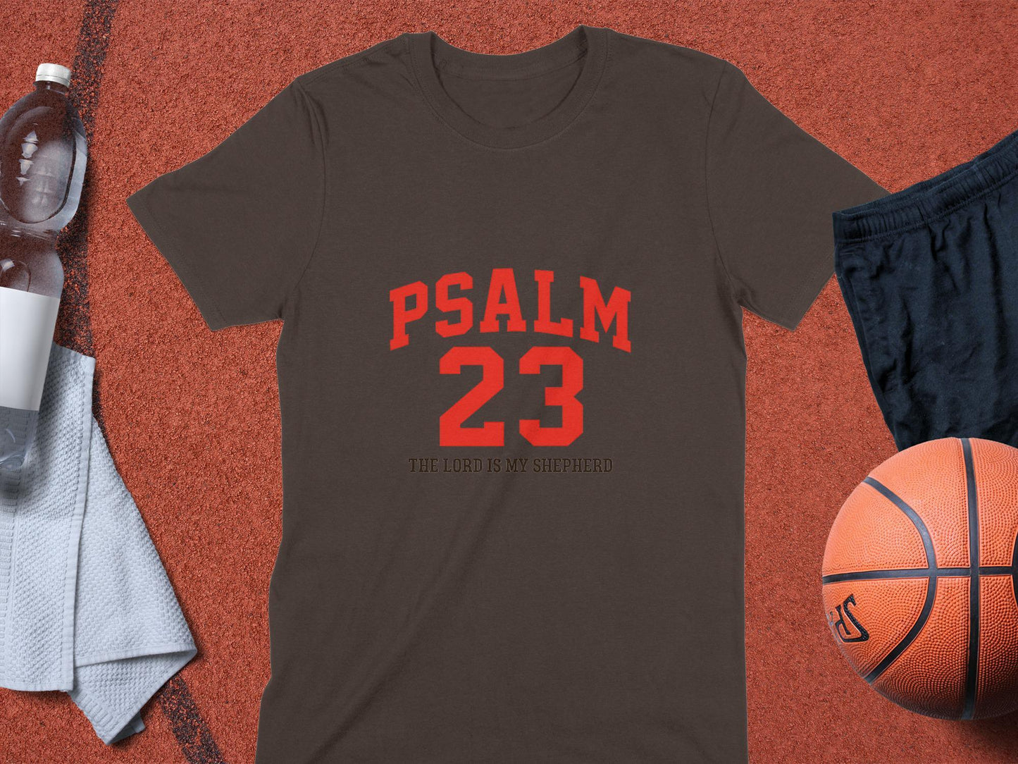 Psalm 23 T-Shirt, Religious Shirt, Christian Gift, Bible Verse Shirt, The Lord is my Shepherd Tee, Faith Based Apparel