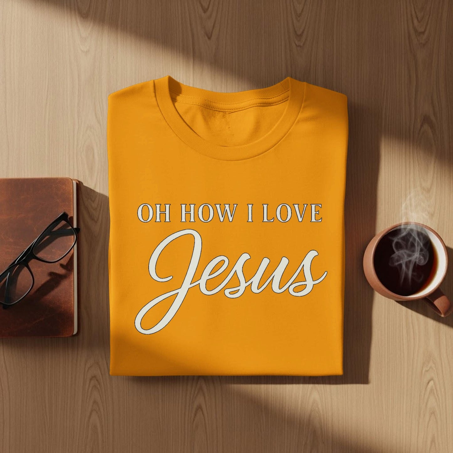 Oh How I Love Jesus T-Shirt, Christian Shirt, Religious Apparel, Faith Inspired, Gift for Believer, Jesus Lover Tee