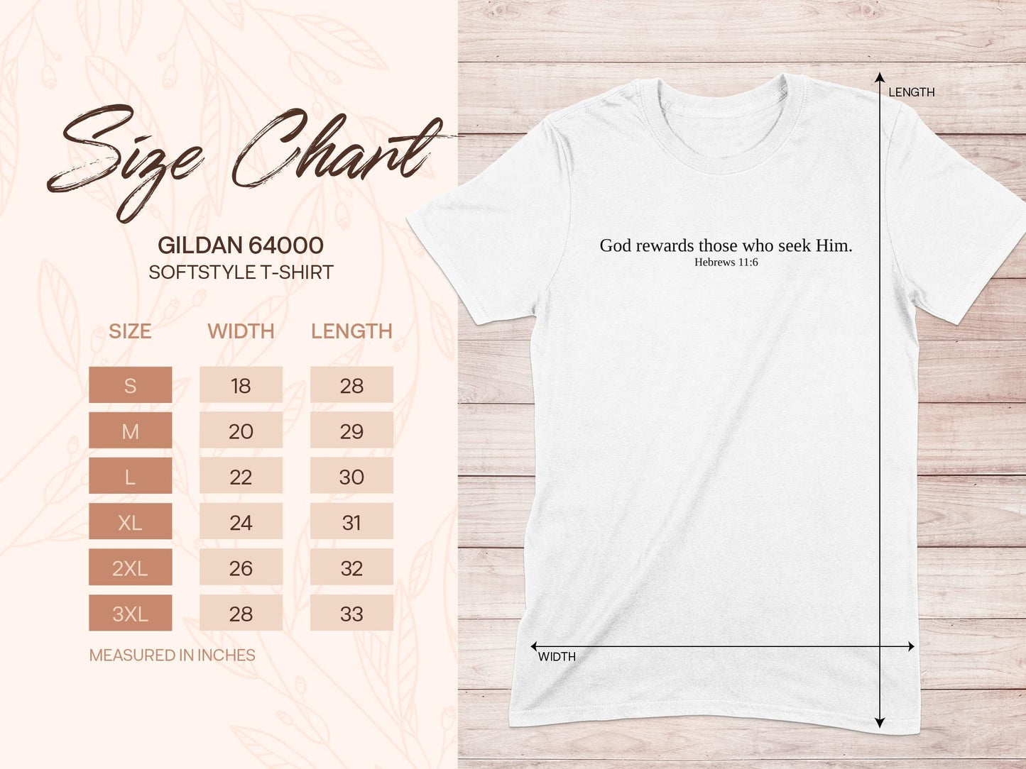 God Rewards T-Shirt, Hebrews 11 6 Scripture Verse, Christian Clothing, Bible Quote Shirt, Religious Apparel, Faith Based Tee, Unisex T-Shirt